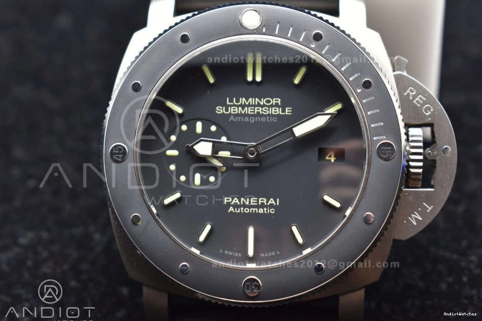 PAM389 P.9000 Best 1:1 Edition 1003 BestValue V VSF Clone Rubber on O Strap Black Super 1018